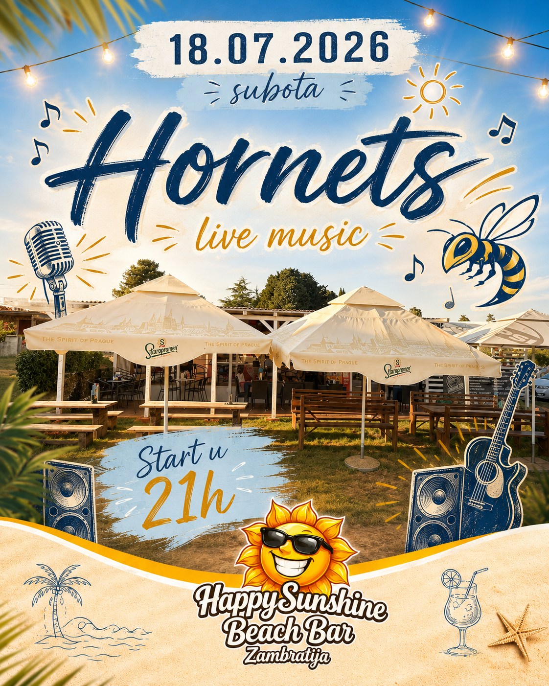 Hornets — Subota, 18. srpnja
